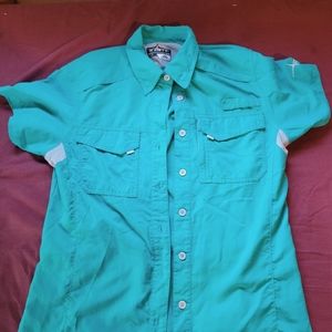Habit shirt, turquoise